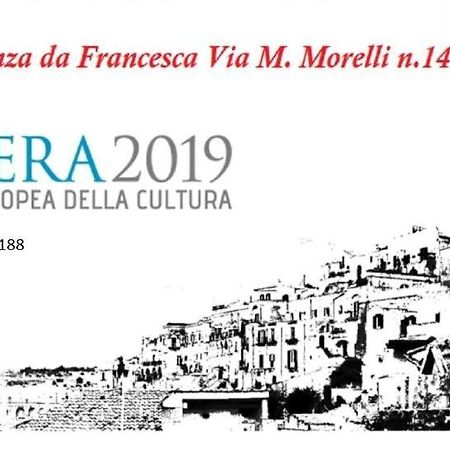 Appartamento Da Maria Francesca Matera Exteriér fotografie